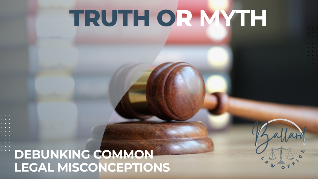 Truth or Myth phrase with a gavel image.